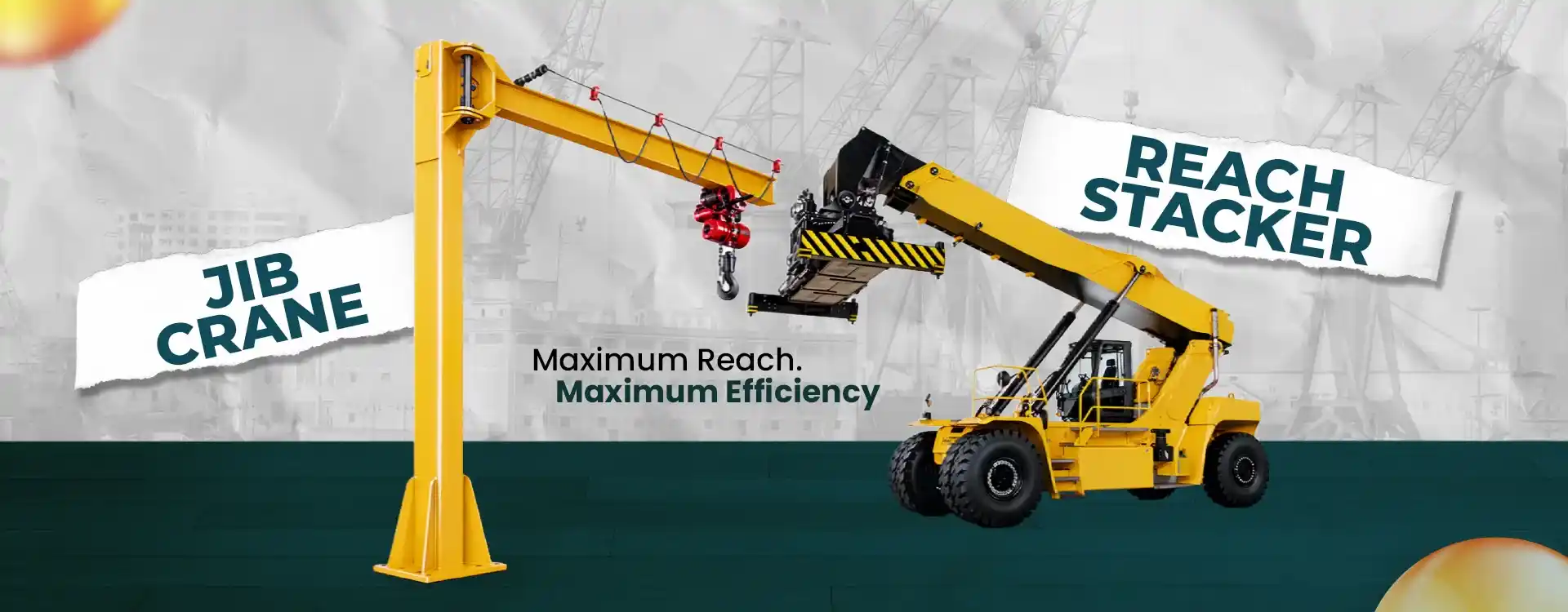 Jib Crane & Reach Stacker
